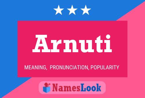 ملصق اسم Arnuti