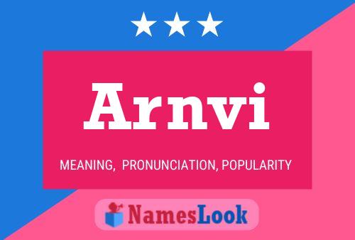 ملصق اسم Arnvi