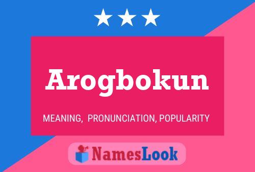 ملصق اسم Arogbokun