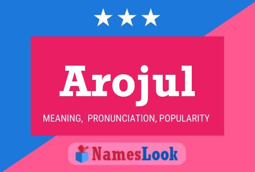 ملصق اسم Arojul