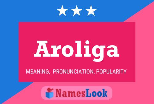 ملصق اسم Aroliga