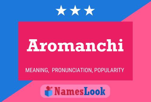 ملصق اسم Aromanchi