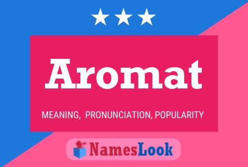 ملصق اسم Aromat