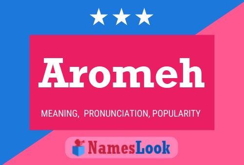 ملصق اسم Aromeh