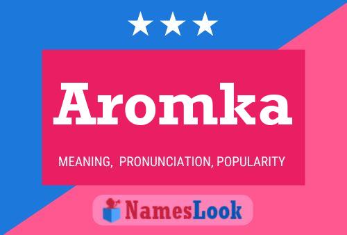 ملصق اسم Aromka