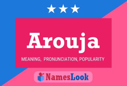 ملصق اسم Arouja