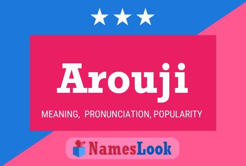 ملصق اسم Arouji