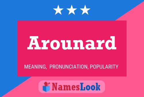 ملصق اسم Arounard