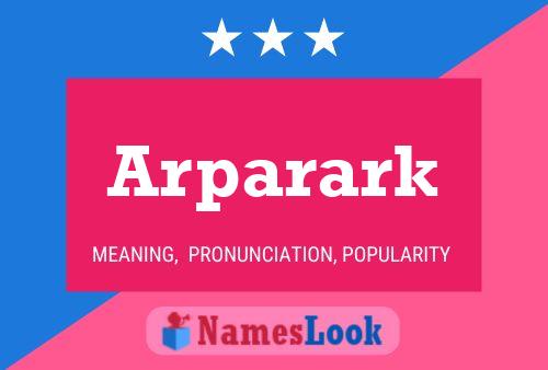 ملصق اسم Arparark