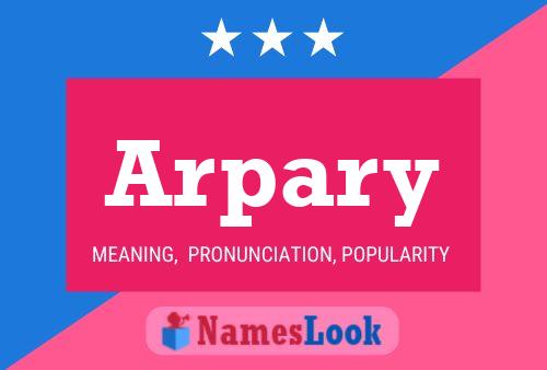 ملصق اسم Arpary