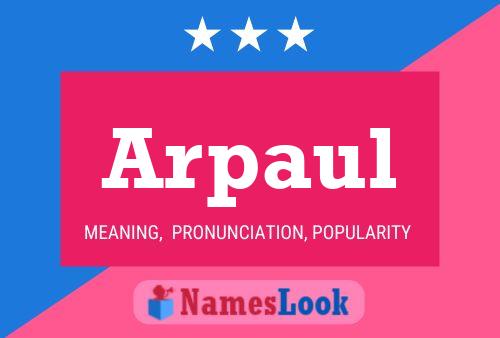 ملصق اسم Arpaul