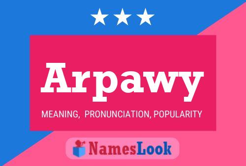 ملصق اسم Arpawy