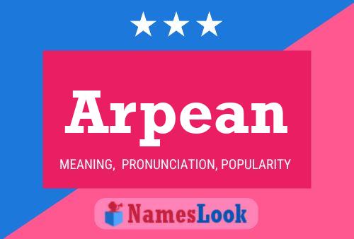 ملصق اسم Arpean