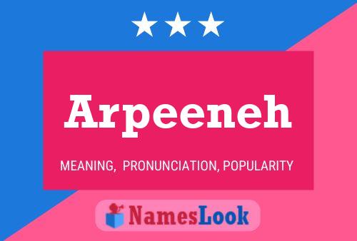 ملصق اسم Arpeeneh