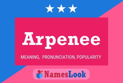 ملصق اسم Arpenee