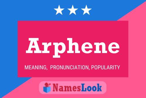 ملصق اسم Arphene