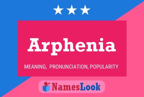 ملصق اسم Arphenia