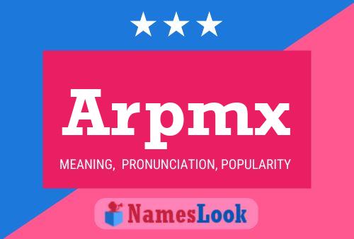 ملصق اسم Arpmx