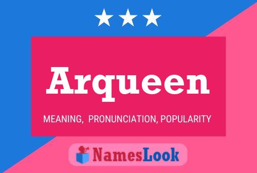 ملصق اسم Arqueen