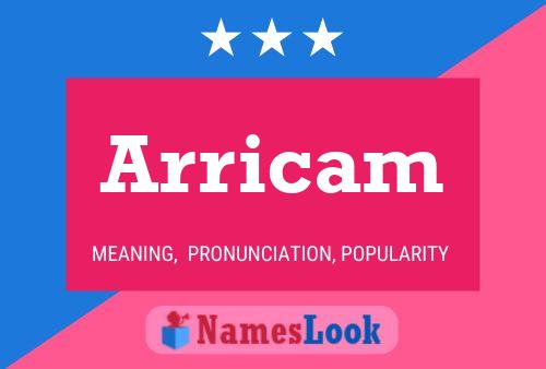 ملصق اسم Arricam