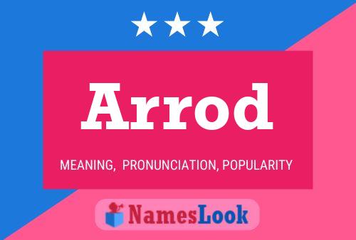 ملصق اسم Arrod