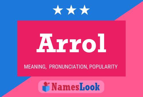 ملصق اسم Arrol