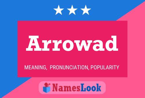 ملصق اسم Arrowad