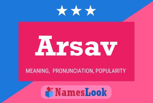 ملصق اسم Arsav