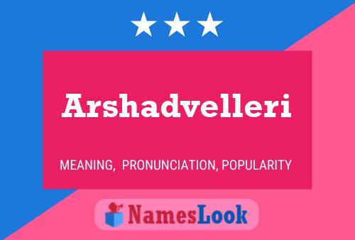 ملصق اسم Arshadvelleri