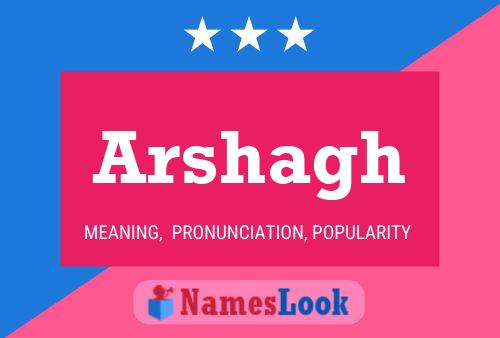 ملصق اسم Arshagh