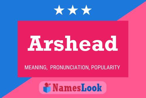 ملصق اسم Arshead