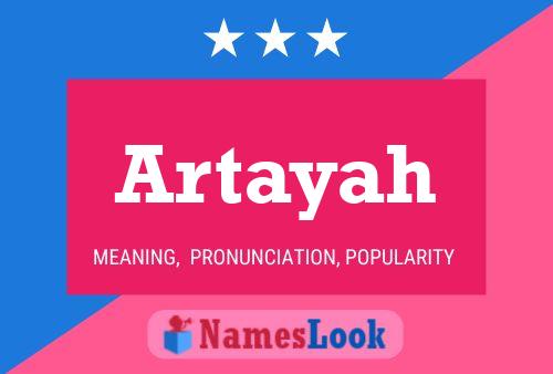 ملصق اسم Artayah