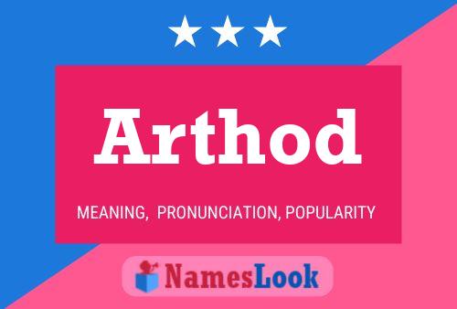 ملصق اسم Arthod