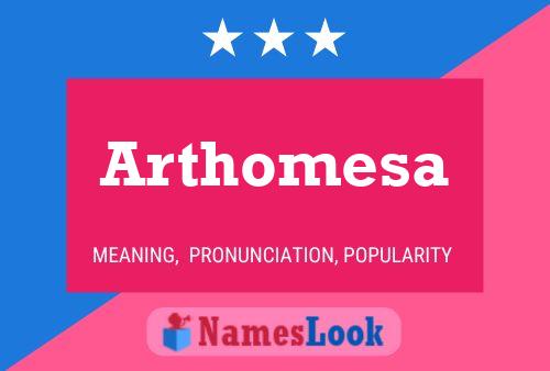 ملصق اسم Arthomesa