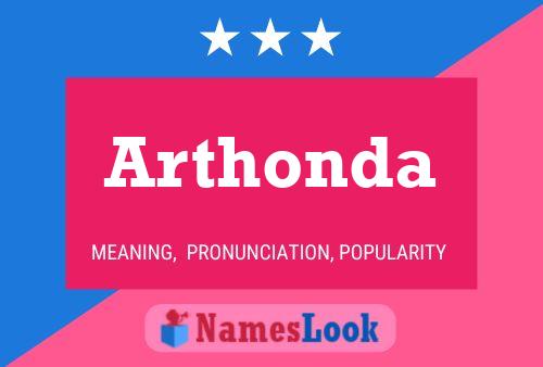 ملصق اسم Arthonda