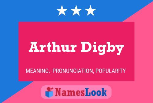 ملصق اسم Arthur Digby