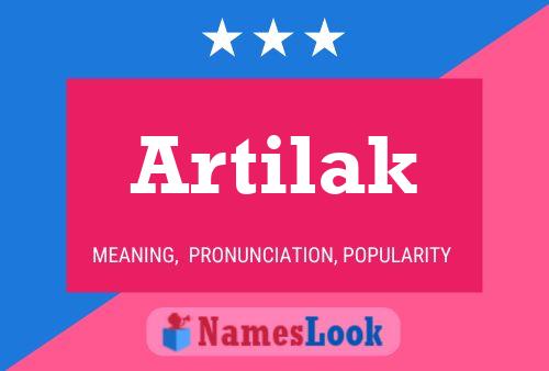 ملصق اسم Artilak