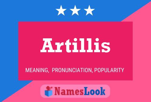 ملصق اسم Artillis