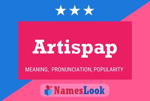 ملصق اسم Artispap