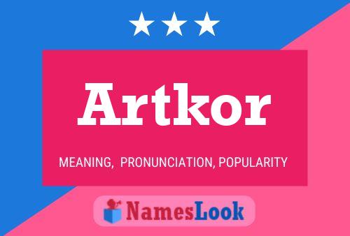 ملصق اسم Artkor