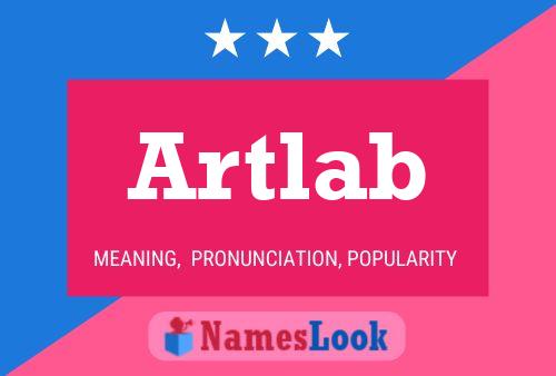 ملصق اسم Artlab