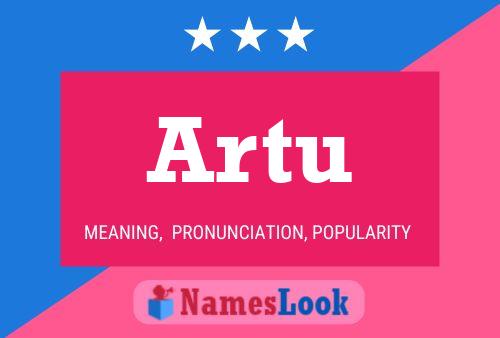 ملصق اسم Artu