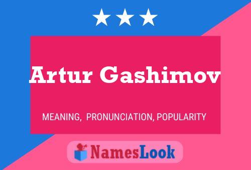 ملصق اسم Artur Gashimov