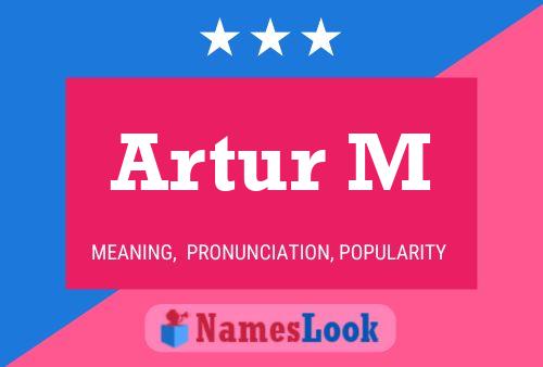 ملصق اسم Artur M