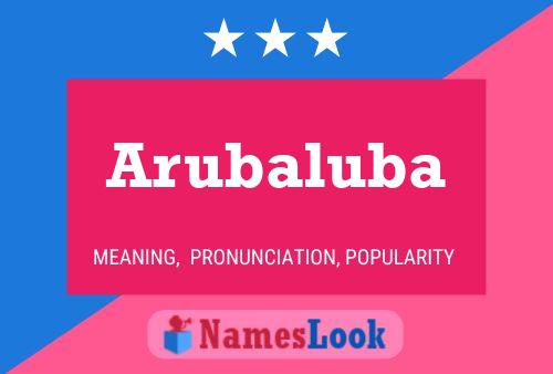 ملصق اسم Arubaluba