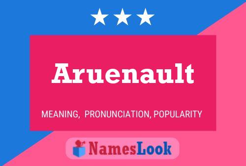 ملصق اسم Aruenault