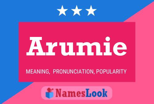 ملصق اسم Arumie