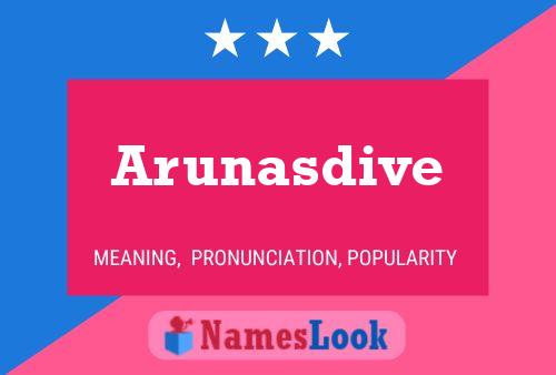 ملصق اسم Arunasdive