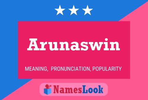 ملصق اسم Arunaswin