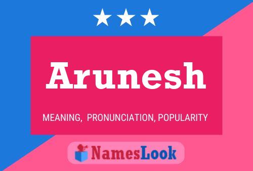 ملصق اسم Arunesh